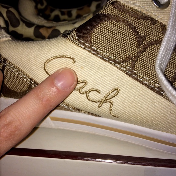 Coach Classic Canvas Sneakers - Picture 3 of 8